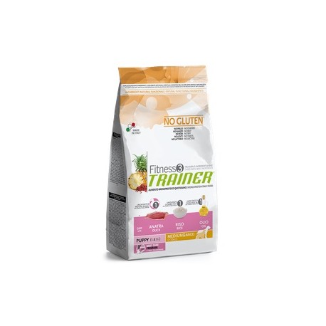 FITNESS PUPPY MED/MAXI DUCK 12,5KG