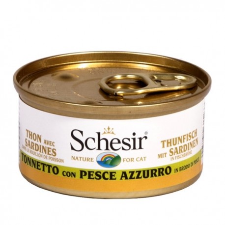 SCHESIR BR TONNO PESCE AZZURRO 70GR