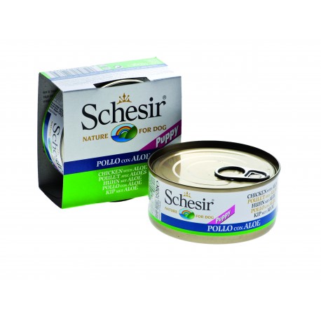 SCHESIR PUPPY POLLO E ALOE 150GR