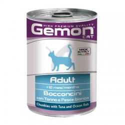 GEMON CAT BOC ADULT TONNO/PESCE 415GR