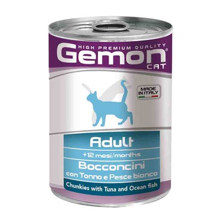 GEMON CAT BOC ADULT TONNO/PESCE 415GR