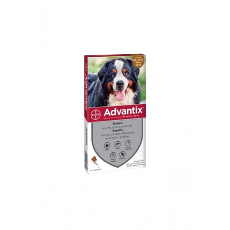 ADVANTIX CANE 4 PIP OLTRE 40KG